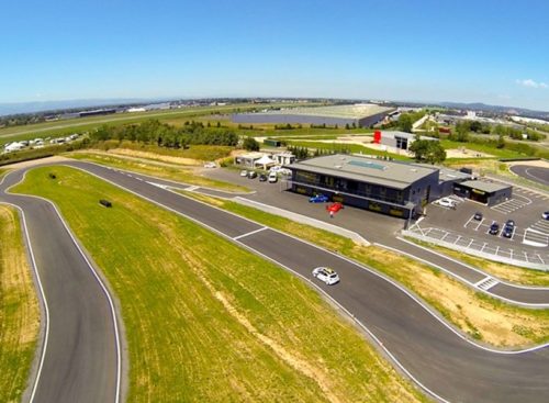 Vue aérienne circuit Paddock 42